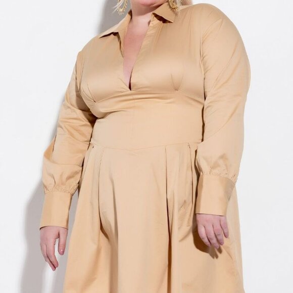 PLUS LET THEM KNOW LADY AND FLARE MINI DRESS ( BRAND NEW !!!! ) - Picture 1 of 8